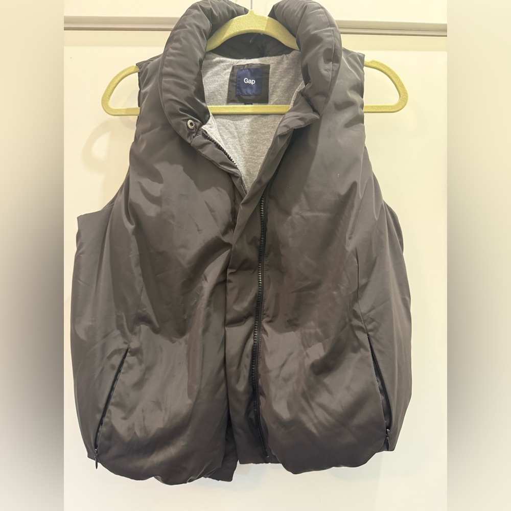 Gap puffer vest, dark olive